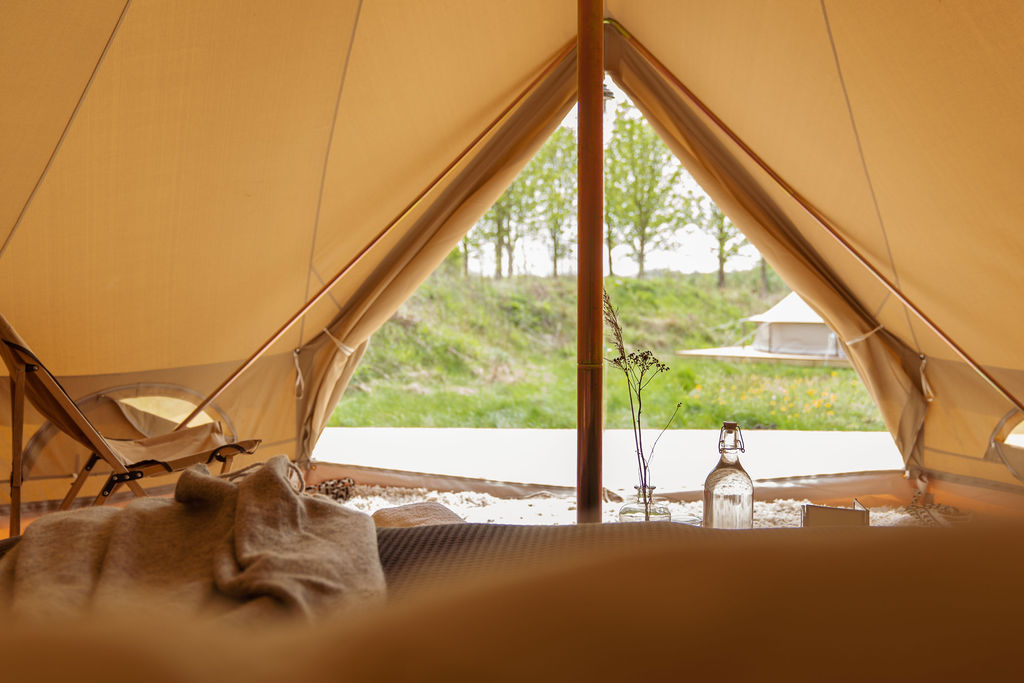 Glamping tent